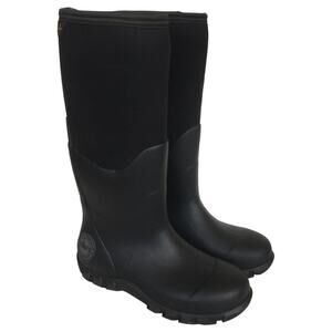 Habit Boots Mens 7 Waterproof Quality Comfort 15 All Weather Rubber Black